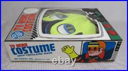 RARE Vintage 1970 Ben Cooper Heckle & Jeckel Halloween Costume & Mask In Box LG