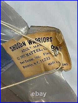 RARE Vintage Ben Cooper 1977 Mattel Shogun Warriors Halloween Mask