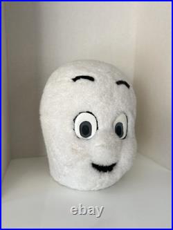 RARE Vintage Casper The Friendly Ghost 17in Halloween Costume Head/Mask