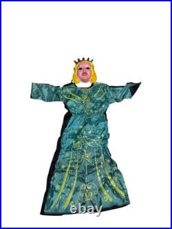 RARE Vintage Collegeville Fairy Witch 280 Two-In-One Halloween Costume 2 Masks