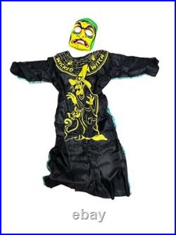 RARE Vintage Collegeville Fairy Witch 280 Two-In-One Halloween Costume 2 Masks