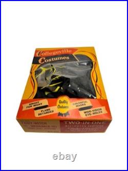 RARE Vintage Collegeville Fairy Witch 280 Two-In-One Halloween Costume 2 Masks