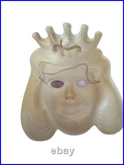 RARE Vintage Collegeville Fairy Witch 280 Two-In-One Halloween Costume 2 Masks