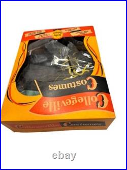 RARE Vintage Collegeville Fairy Witch 280 Two-In-One Halloween Costume 2 Masks