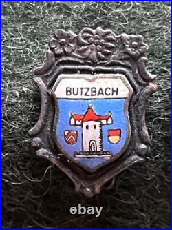 REDUCED! Oktoberfest Echt Bayerischer German Wool Hat withCity Pins + Lederhosen