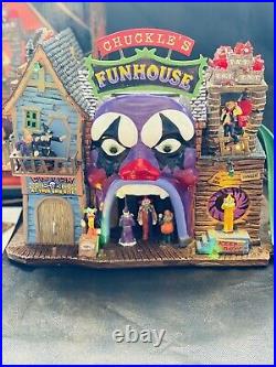 RETIRED Lemax Spooky Town Chuckles FunhouseNIB Extremely RARE Original