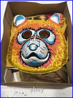 RareVTG Original 1978 Battlestar Galactica MUFFEY Kids Halloween Mask Withbox