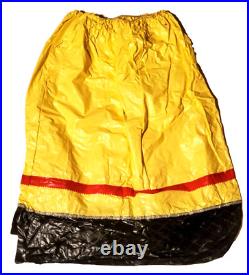 Rare 1930's Witch Halloween Costume Collegeville Masquerade H500 Cloth Mask NIB