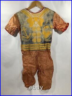Rare 1930s 40s Ben Cooper Walt Disney Donald Duck Childs Halloween Costume withBox