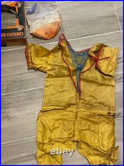 Rare 1930s 40s Ben Cooper Walt Disney Donald Duck Childs Halloween Costume withBox