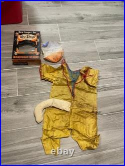 Rare 1930s 40s Ben Cooper Walt Disney Donald Duck Childs Halloween Costume withBox