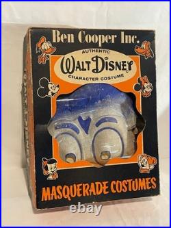 Rare 1930s 40s Ben Cooper Walt Disney Donald Duck Childs Halloween Costume withBox