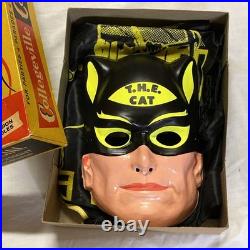 Rare 1966 T. H. E. CAT Halloween Costume COLLEGEVILLE Robert Loggia Ideal UNUSED