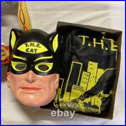 Rare 1966 T. H. E. CAT Halloween Costume COLLEGEVILLE Robert Loggia Ideal UNUSED
