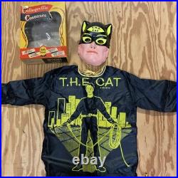 Rare 1966 T. H. E. CAT Halloween Costume COLLEGEVILLE Robert Loggia Ideal UNUSED
