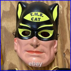 Rare 1966 T. H. E. CAT Halloween Costume COLLEGEVILLE Robert Loggia Ideal UNUSED