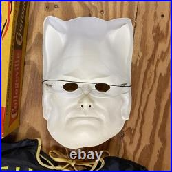 Rare 1966 T. H. E. CAT Halloween Costume COLLEGEVILLE Robert Loggia Ideal UNUSED