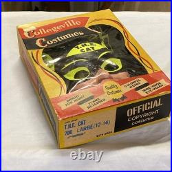 Rare 1966 T. H. E. CAT Halloween Costume COLLEGEVILLE Robert Loggia Ideal UNUSED