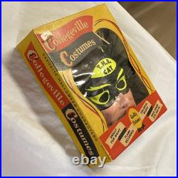 Rare 1966 T. H. E. CAT Halloween Costume COLLEGEVILLE Robert Loggia Ideal UNUSED