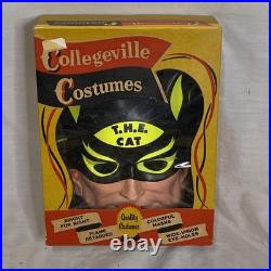 Rare 1966 T. H. E. CAT Halloween Costume COLLEGEVILLE Robert Loggia Ideal UNUSED