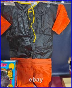 Rare 1973 Vintage Ben Cooper FRANKENSTEIN Monster Halloween Costume & Mask & Box