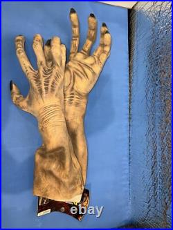 Rare 2006 Don Post Studio Unearthed Huge Famous Monster Hands Paper Magic 2ft