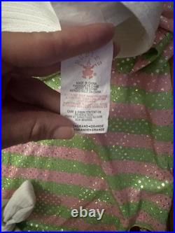 Rare High School Musical Sharpay Halloween Costume Size Large Green and Pink