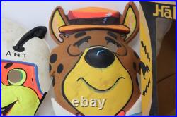 Rare Lot of 3x Vtg 1960s Ben Cooper Masks Hardy Har Har Yogi Bear Queen Atom Ant