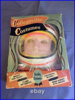 Rare Vintage 1960s Flash Gordon Halloween Costume Collegeville Astronaut In Box