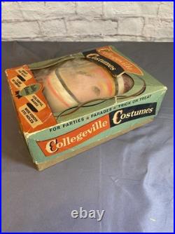 Rare Vintage 1960s Flash Gordon Halloween Costume Collegeville Astronaut In Box