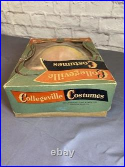 Rare Vintage 1960s Flash Gordon Halloween Costume Collegeville Astronaut In Box