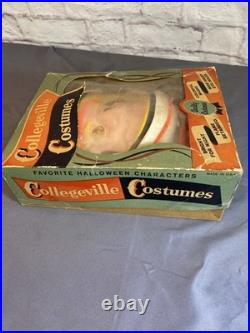 Rare Vintage 1960s Flash Gordon Halloween Costume Collegeville Astronaut In Box