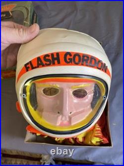Rare Vintage 1960s Flash Gordon Halloween Costume Collegeville Astronaut In Box