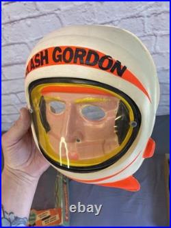 Rare Vintage 1960s Flash Gordon Halloween Costume Collegeville Astronaut In Box