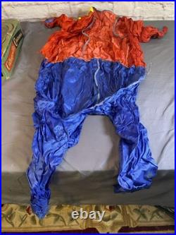 Rare Vintage 1960s Flash Gordon Halloween Costume Collegeville Astronaut In Box