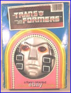 Rare Vintage 1984 Transformers Megatron Collegeville Costume Size Large