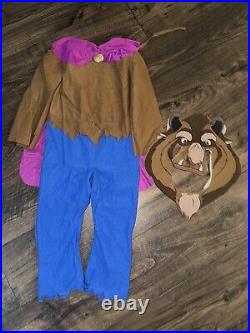 Rare Vintage Disney 90's Beauty and Beast Costume Made In Mexico