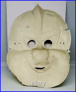 Rare Vntage 1965 Ben Cooper Impossibles Coil Man Mask Halloween Hanna-Barbera