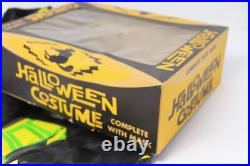 Rare Vtg 1960's Ben Cooper VAMPIRE Bland Charnas Monster Halloween Costume Mask