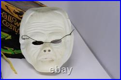 Rare Vtg 1960's Ben Cooper VAMPIRE Bland Charnas Monster Halloween Costume Mask