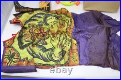 Rare Vtg 1963 Ben Cooper FRANKENSTEIN Halloween Mask Costume Spook Town With Box