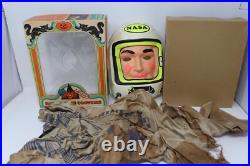 Rare Vtg 1966 Ben Cooper LOST IN SPACE Astronaut Mask Costume Superhero Rayon
