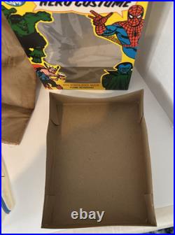 Rare Vtg 1966 Ben Cooper LOST IN SPACE Astronaut Mask Costume Superhero with Box