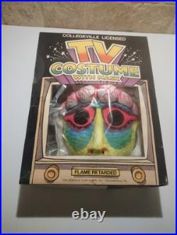 Rare Vtg Collegeville Humanoids Brain Halloween Costume Htf