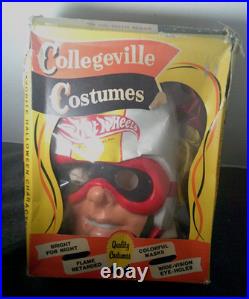 Rare Vtg In Original Box 1969 Mattel Hot Wheels Halloween Collegeville Costume