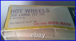 Rare Vtg In Original Box 1969 Mattel Hot Wheels Halloween Collegeville Costume