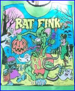 Rat Fink Big Daddy Roth Collegeville VTG 1990 Halloween costume Autographed