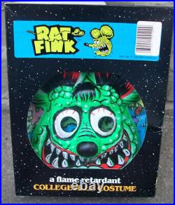 Rat Fink Big Daddy Roth Collegeville VTG 1990 Halloween costume not Ben Cooper