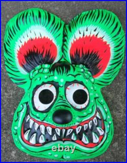 Rat Fink Big Daddy Roth Collegeville VTG 1990 Halloween costume not Ben Cooper