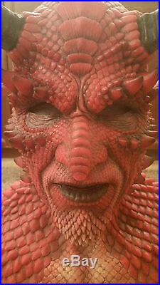 Red Balial the Demon CFX mask, gloves and head form complete set